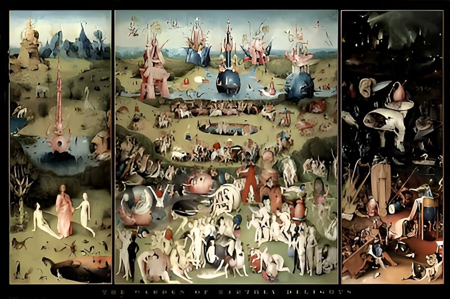 Amazon.co.jp: Buyartforless Garden of Earthly Delights by